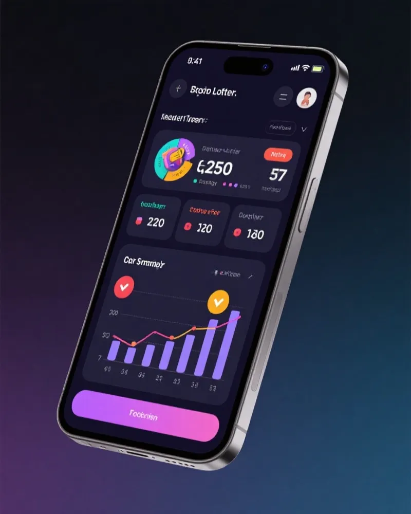 开奖APP界面展示